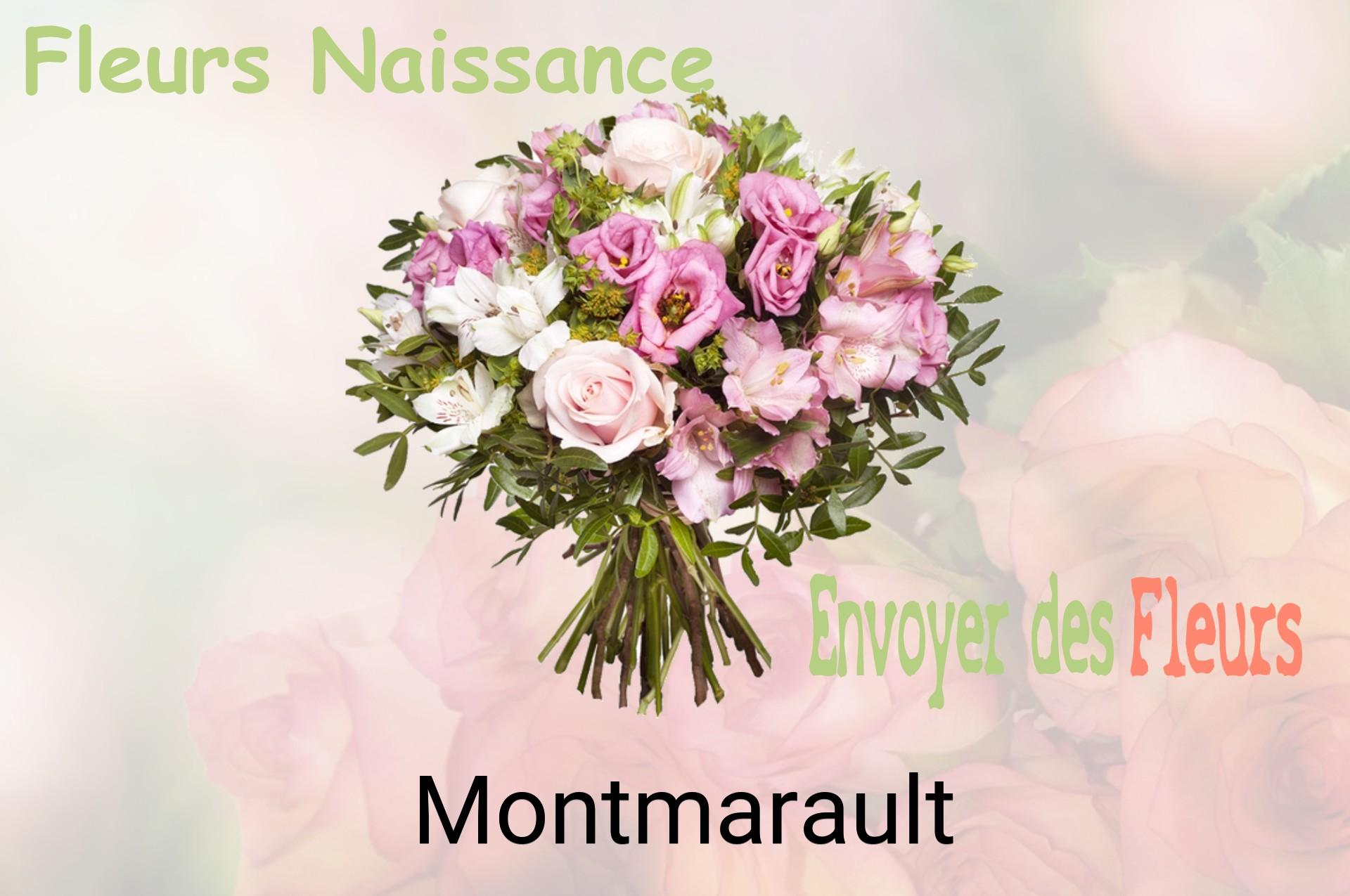 Bouquet de fleurs de naissance livré à Montmarault
